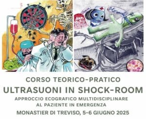 Copertina Evento "Corso Teorico-Pratico ULTRASUONI IN SHOCK-ROOM", Monastier di Treviso il 5,6 Giugno 2025