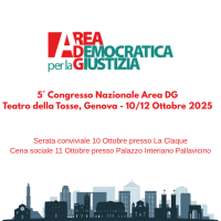 Copia di 5° Congresso Nazionale Area DG Teatro della Tosse, Genova - 1012 Ottobre 2025